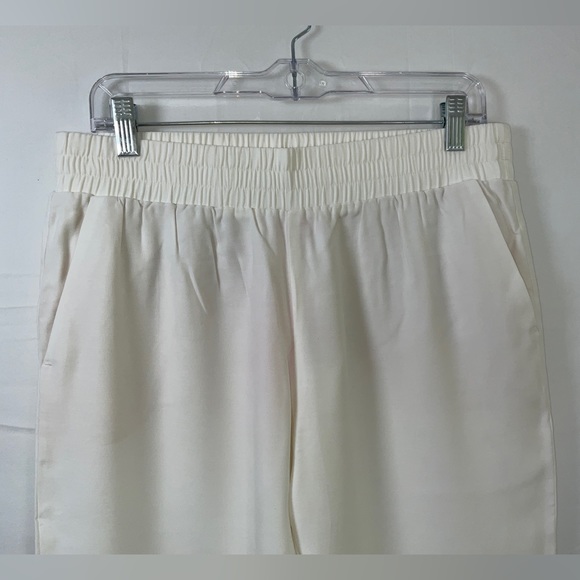 NWT Lilly Pulitzer Alaura Pull On Elastic Waist Pants Coconut (off-white) Medium - Picture 4 of 8